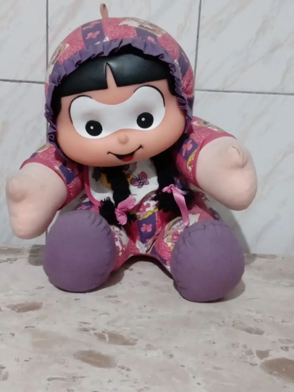 Boneca rosinha turma da Mônica magali 