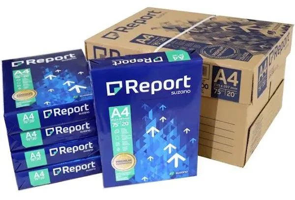 Papel report na promoção 