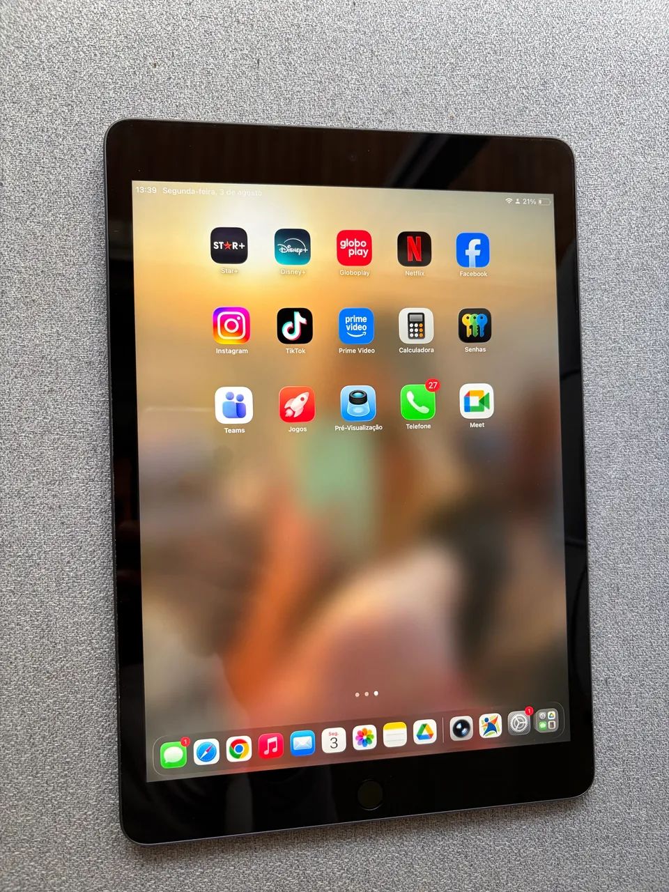 Apple iPad Wifi 9th Geração Cinza Espacial A2602 64gb 10.2 - Foto 2