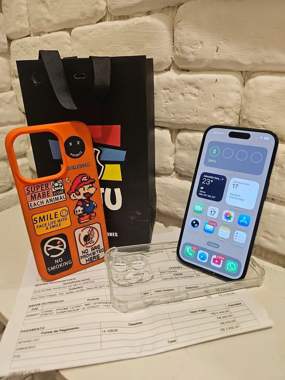 Iphone 14 pro impecável 