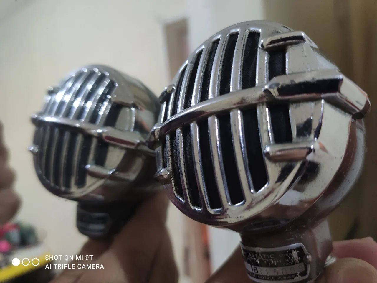 Microfone astatic