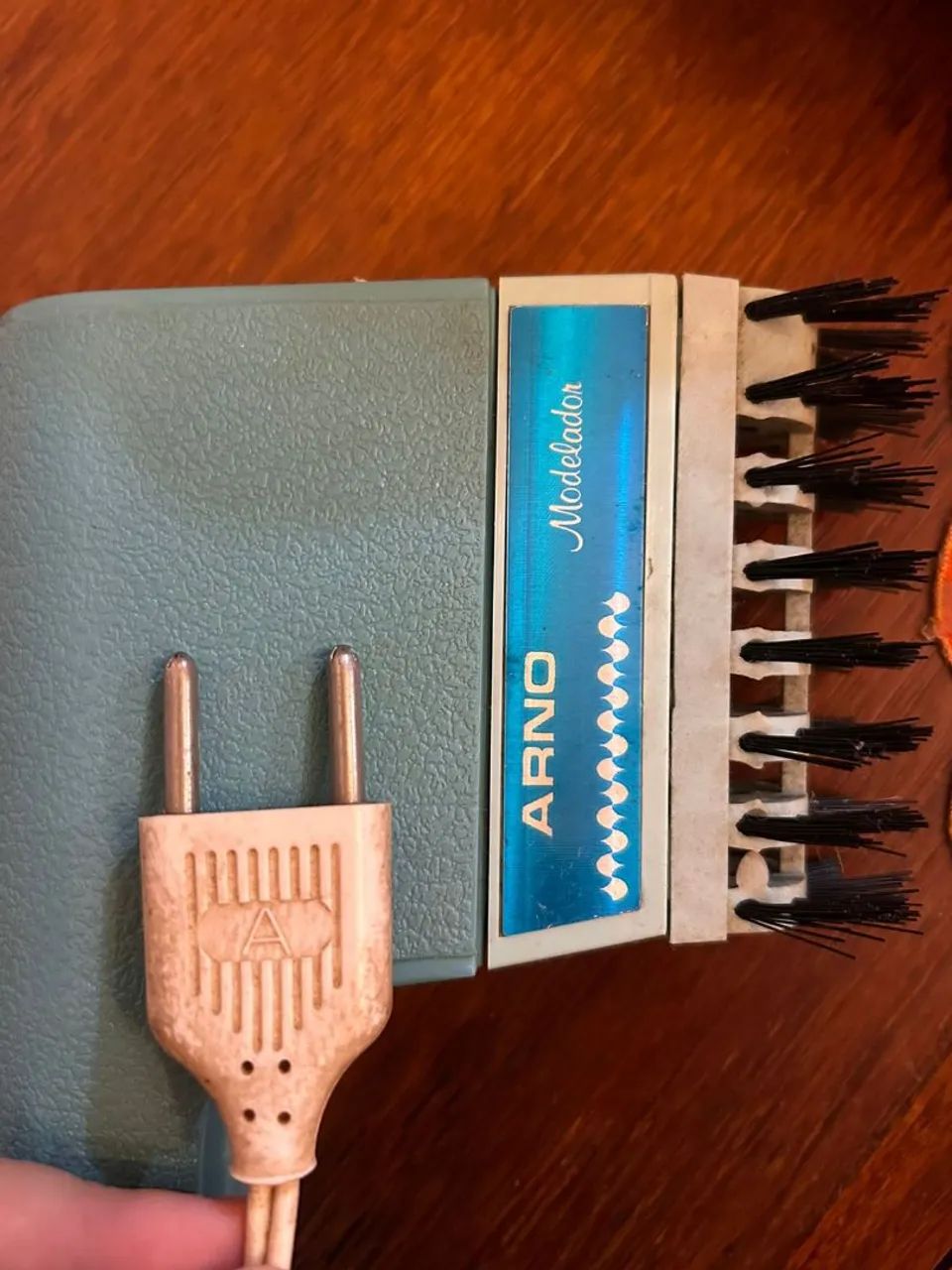Escova Modeladora de Cabelo Antigo Arno - Anos 70/80 (Funcionando) - Foto 3