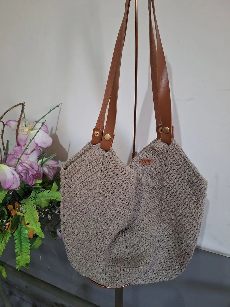 Bolsa croche artesanal - Foto 3
