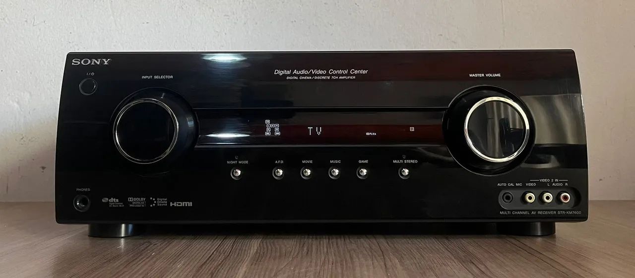 Receiver Amplificador Sony 7.2 185 por Channel HDMI Leia Descrição