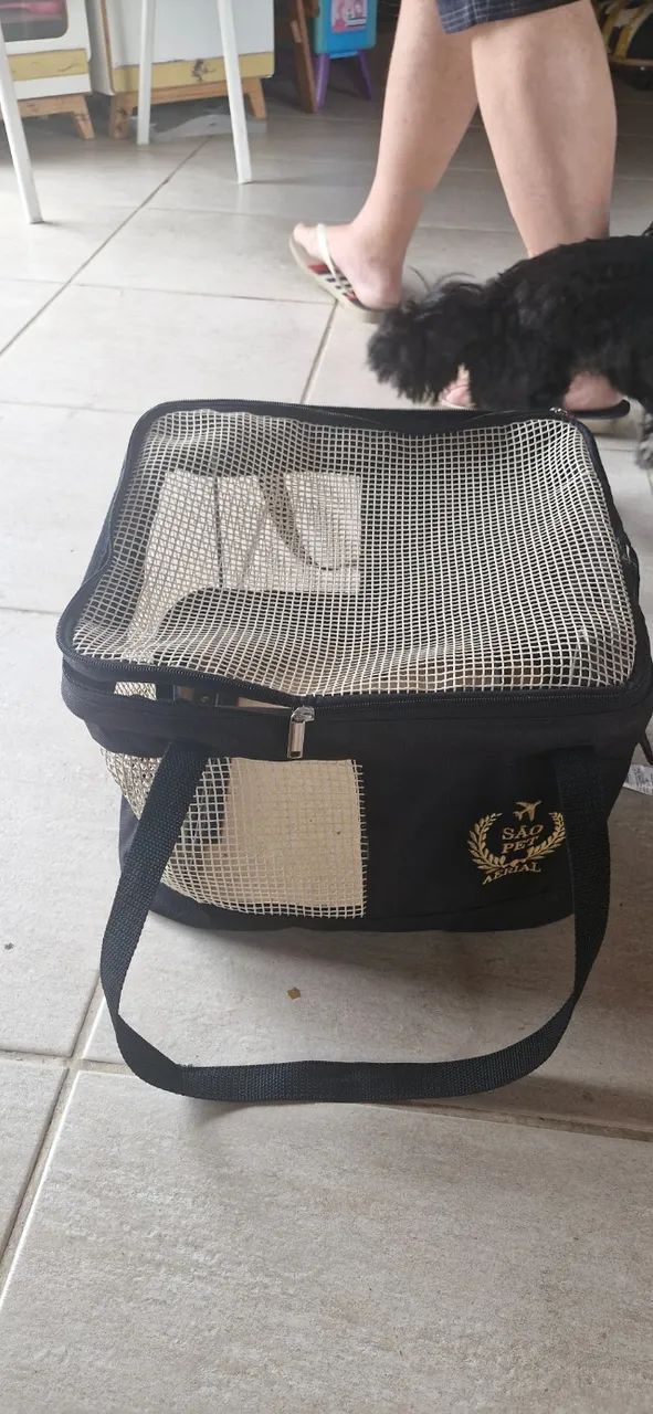 Bolsa De Transporte Sao Pet Aéreo / Terrestre Para Pets 36x33x23 - Foto 4