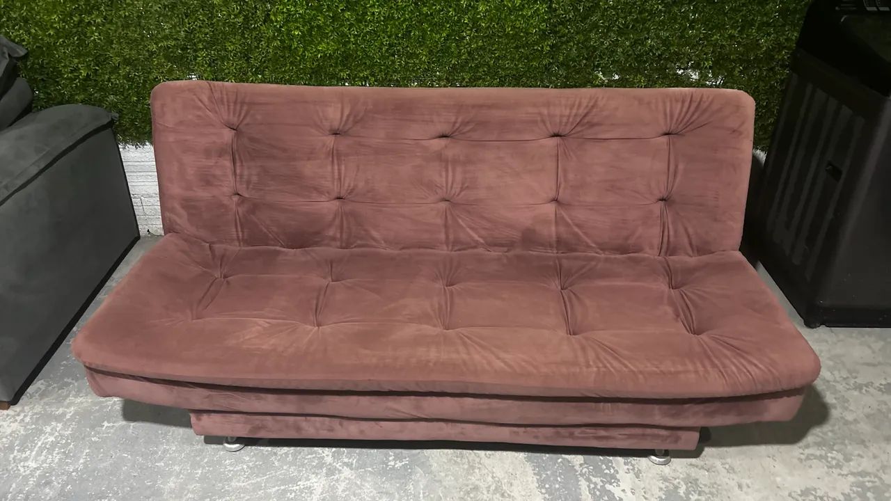 Sofá cama 3 posições Rosê  - Foto 3
