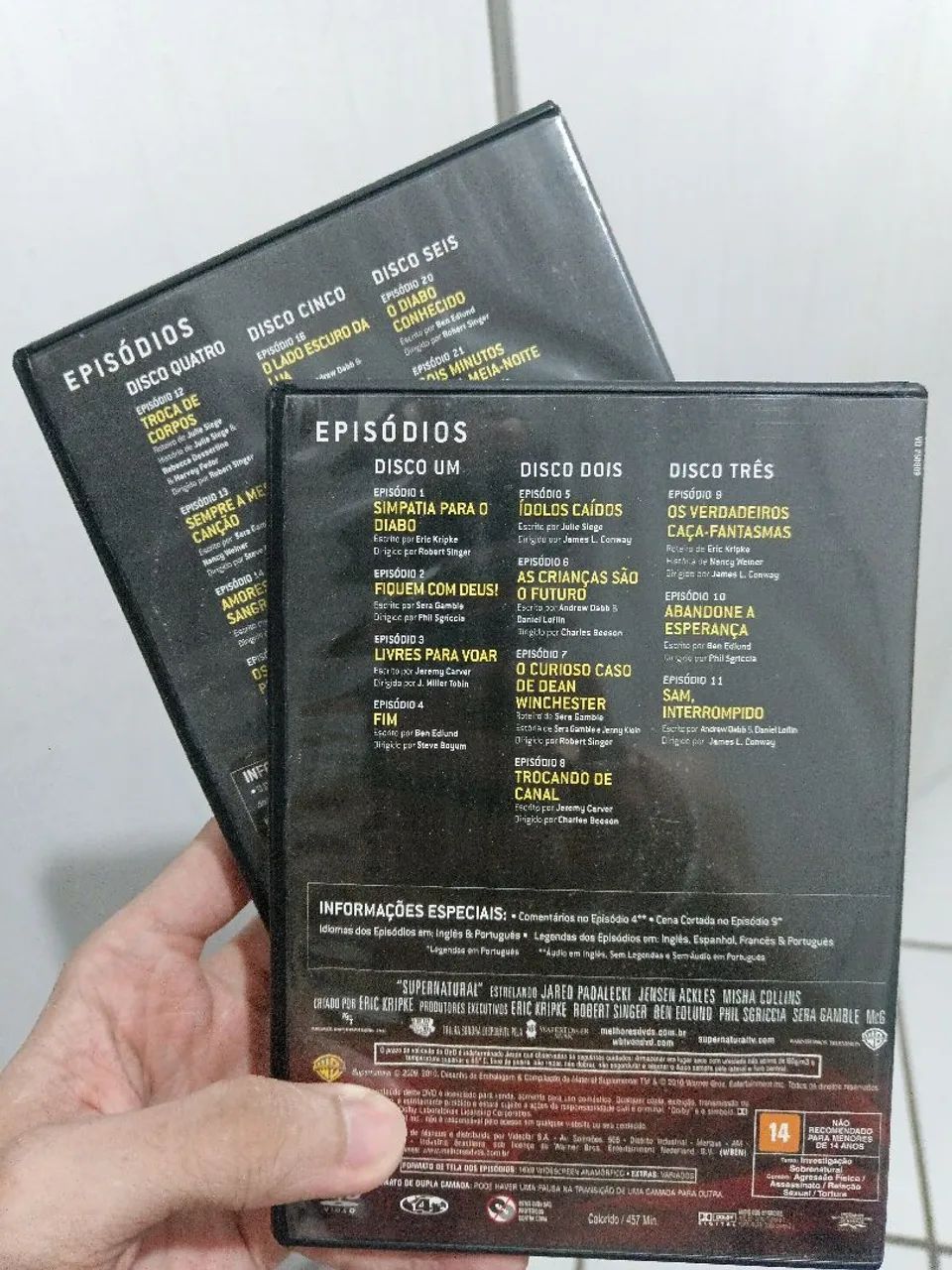 Box DVD Supernatural 5° Temporada - Foto 3
