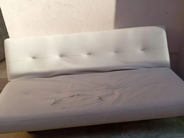 SOFÁ CAMA EM COURINO - Foto 4