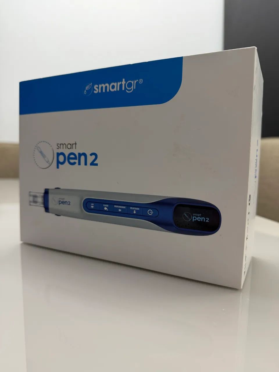 Nova Smart Pen 2 - Caneta de Microagulhamento Elétrico de Infusão - Smart Gr - Foto 4
