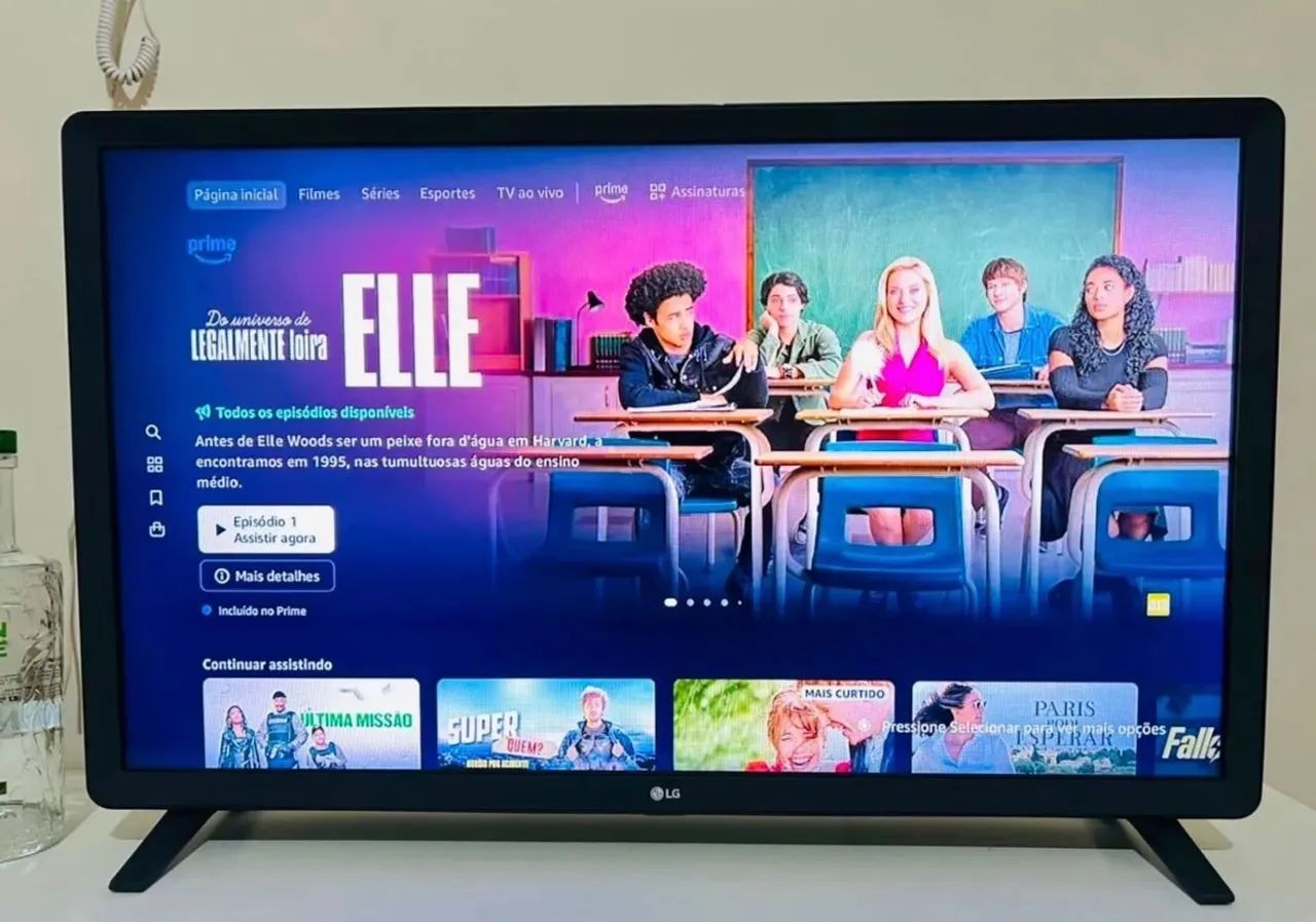 Smart tv LG 24 polegadas impecável 