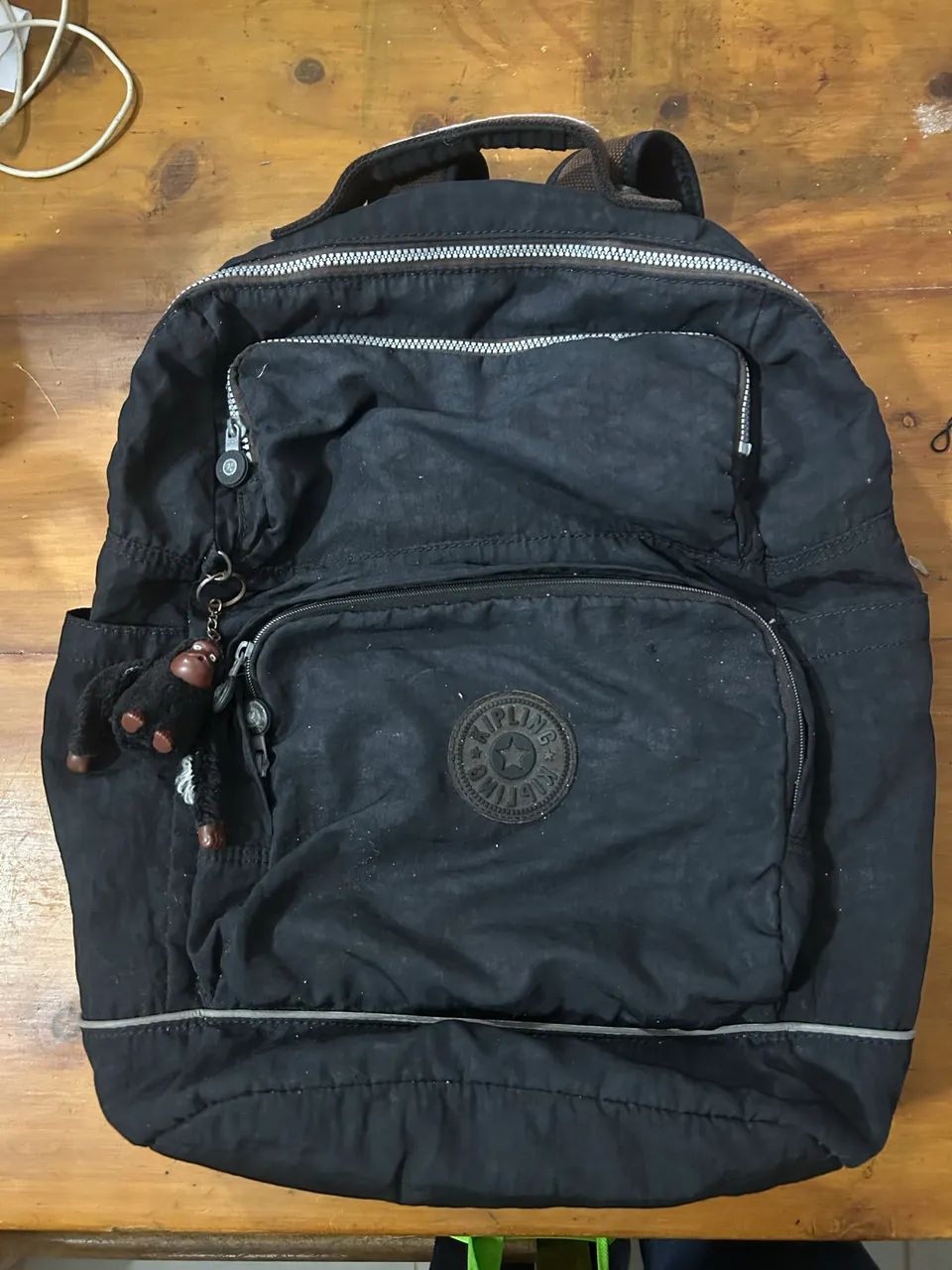 Mochila Kipling Preta. 