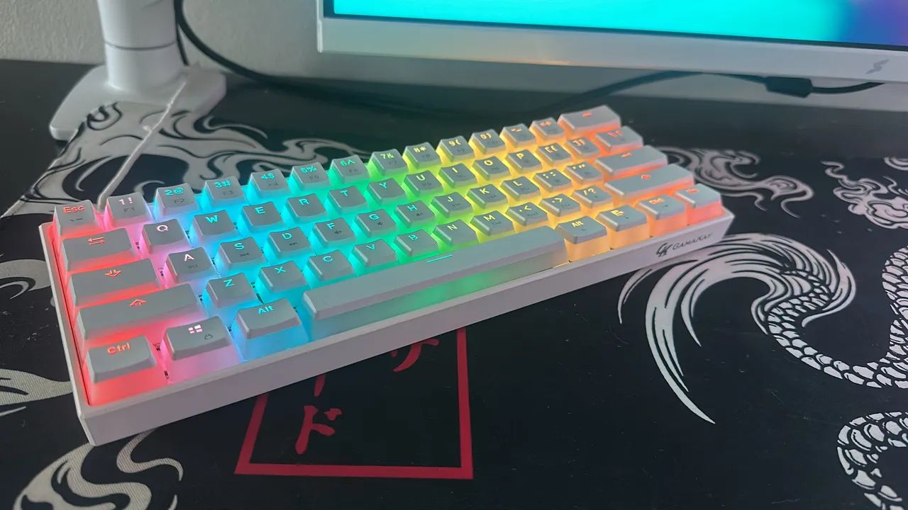 Teclado mecânico Gamakay MK61 - Foto 4