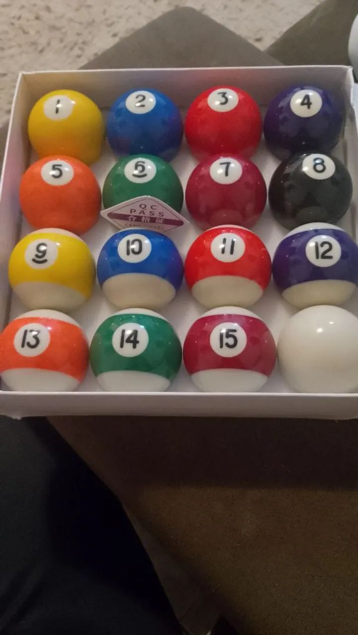Bolas de bilhar 
