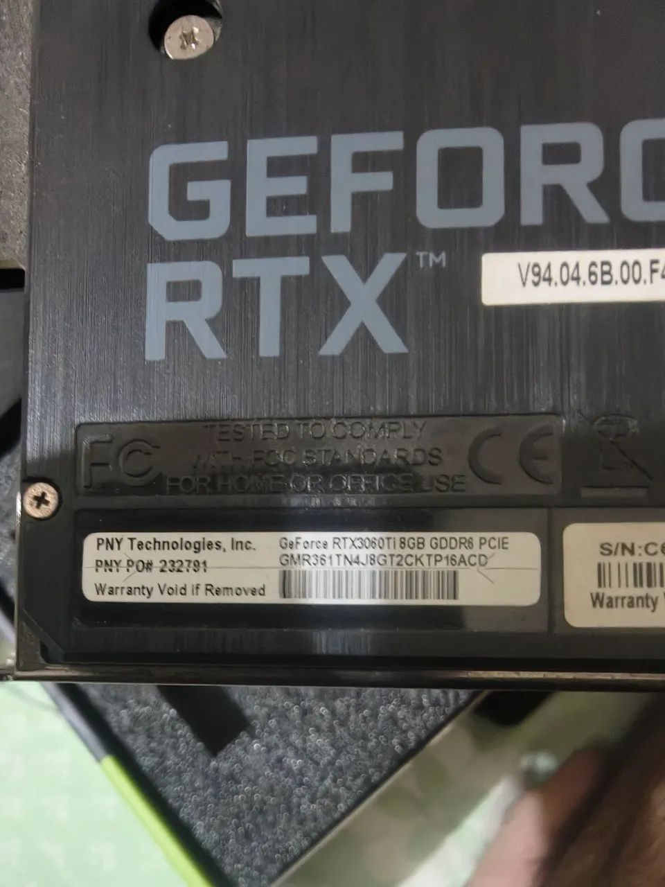 Placa de vídeo RTX 3060Ti 8Gb PNY - Foto 3