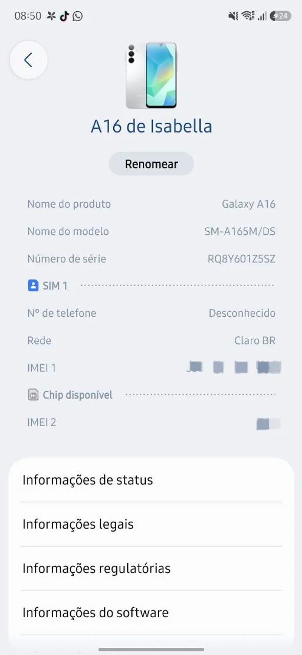 Samsung Galaxy A16 128 GB - Leia a descrição - Foto 5