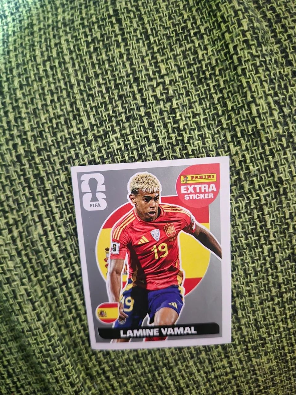 FIGURINHA EXTRA PRATA- LAMINE YAMAL