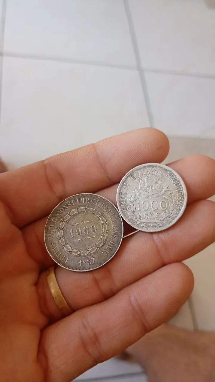 Vendo moedas de prata  - Foto 2
