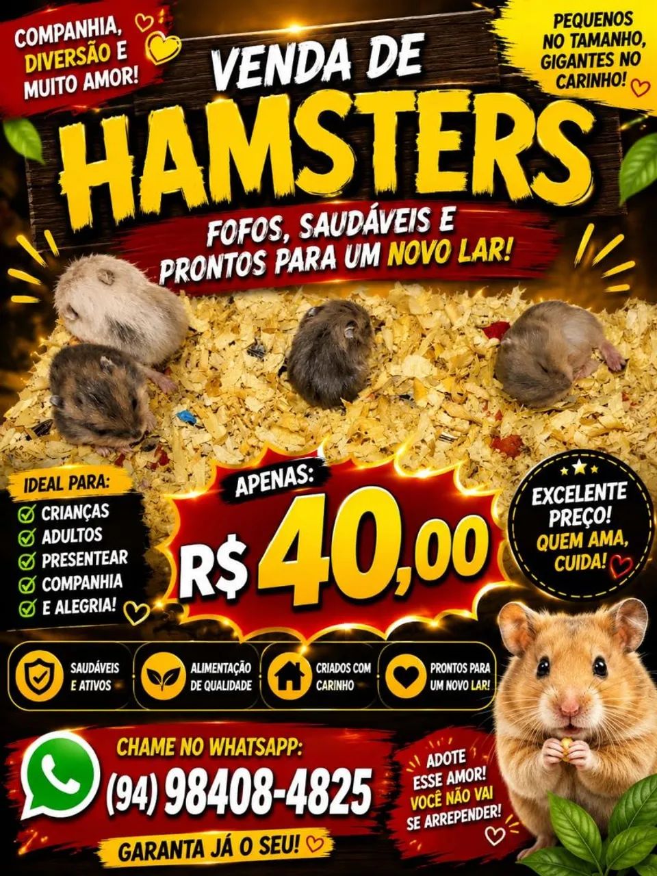 Vendo hamster  - Foto 3