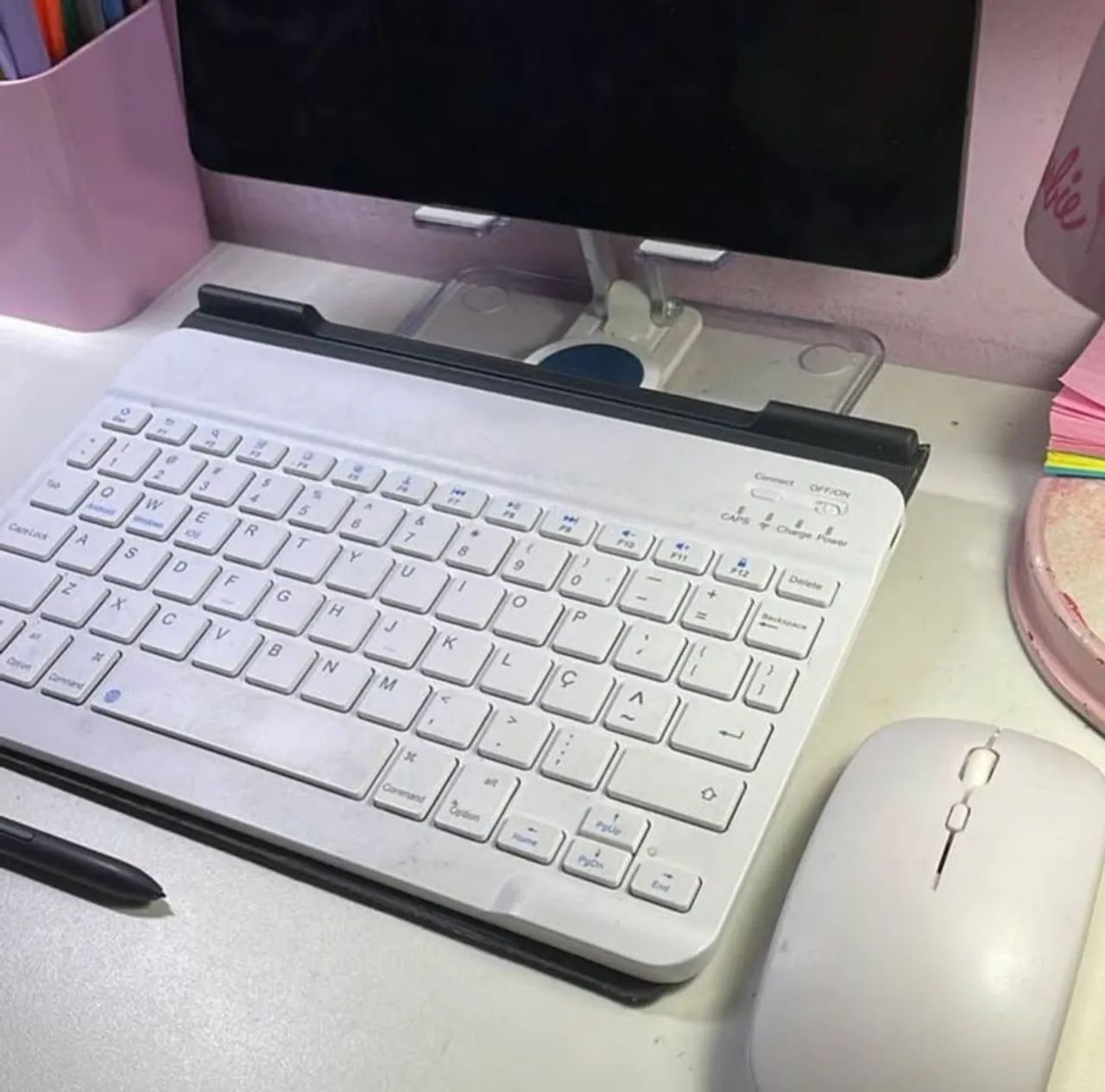VENDO TECLADO E MOUSE PARA TABLET - Foto 2