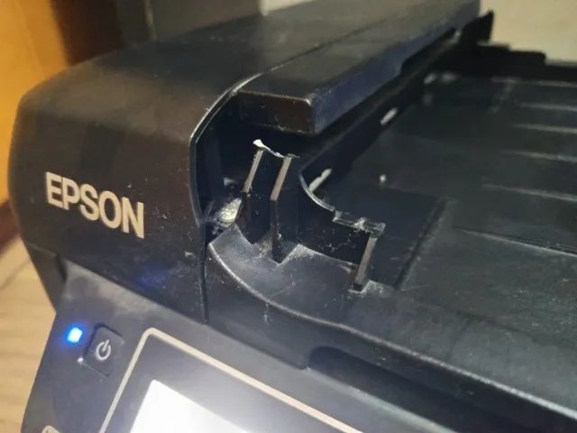 Epson WorkForce WF-2750 usada, sem cartuchos de tinta - Foto 4