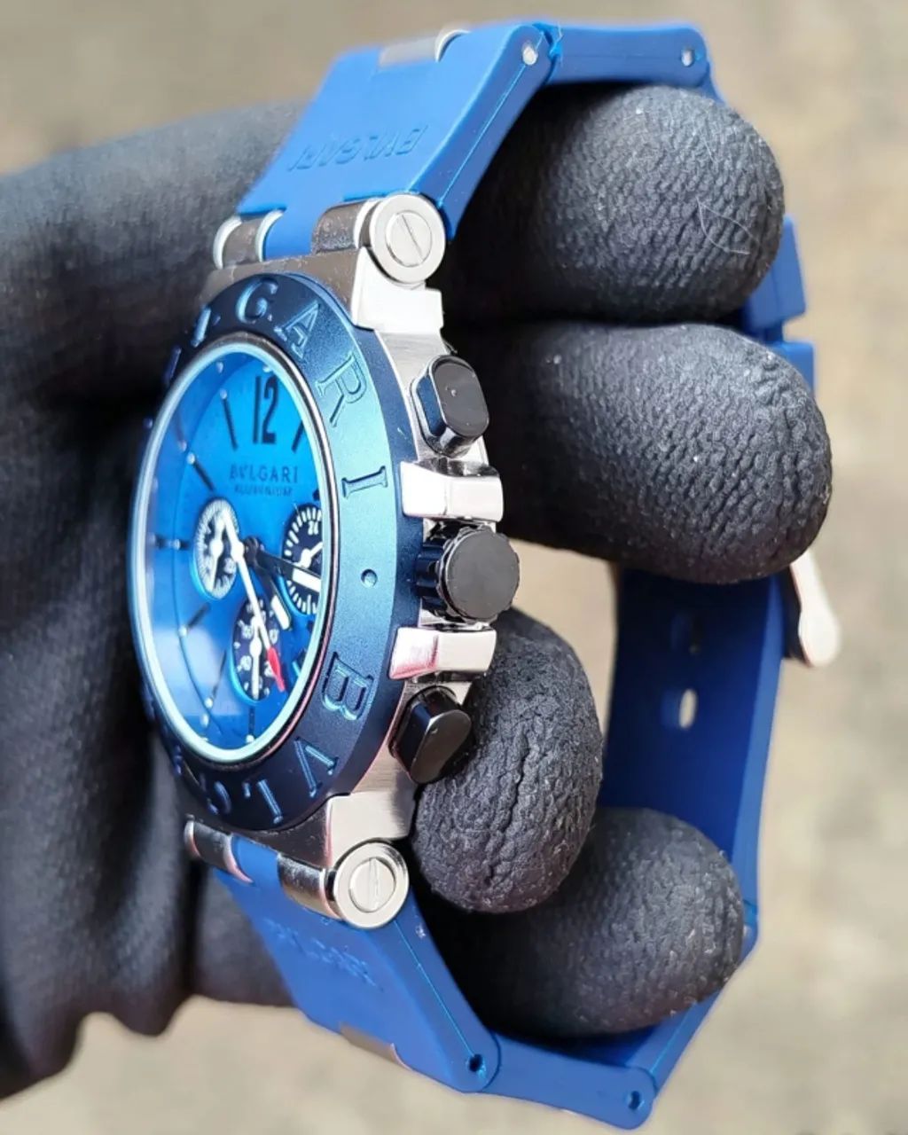 Relógio Bvlgari Aluminium 100% Funcional (Novo) - Foto 2