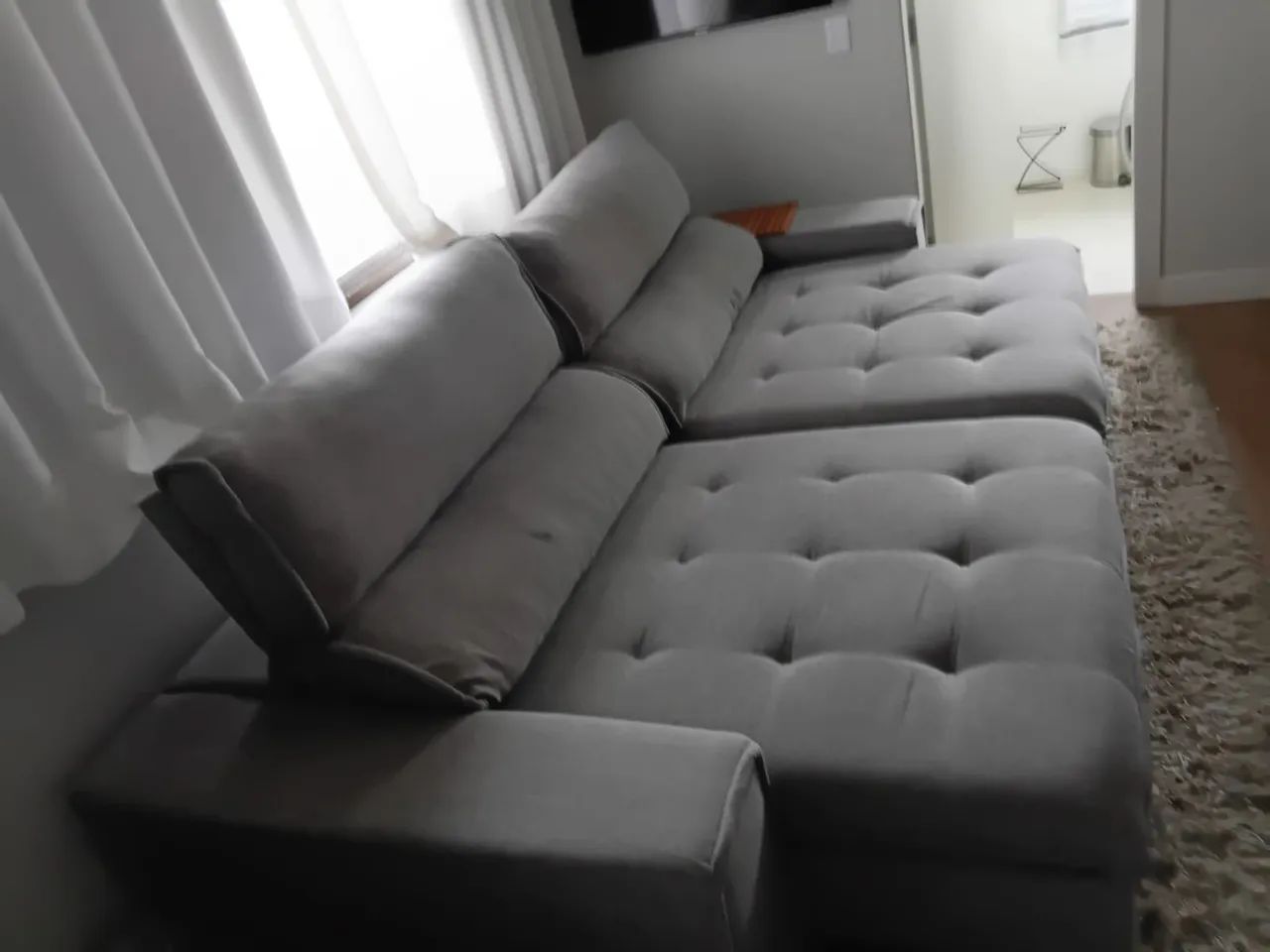 Sofá reclinavel retrati 2.75m - Foto 3