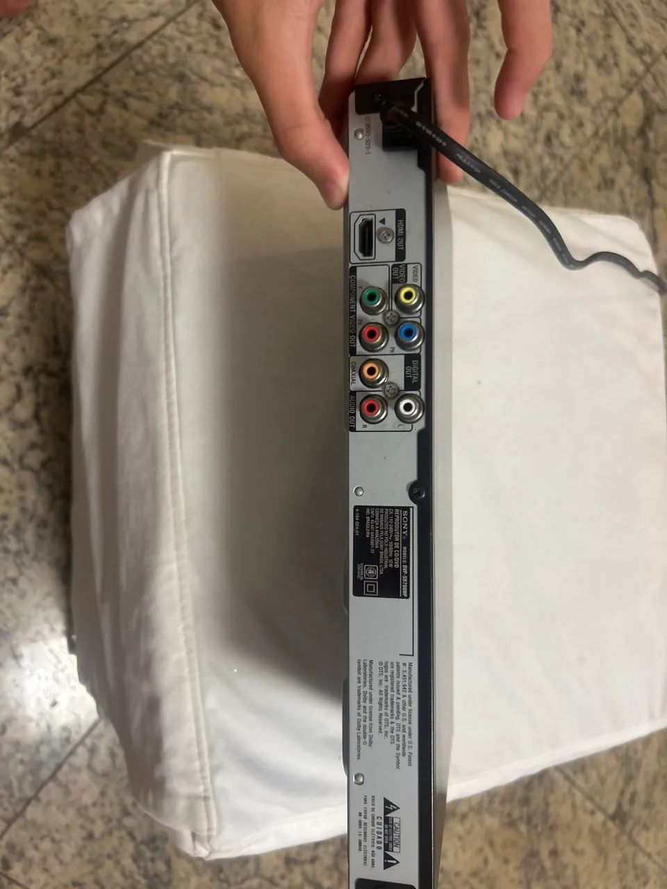     DVD Player Sony DVP-SR700HP HDMI USB Funcionando - Foto 3