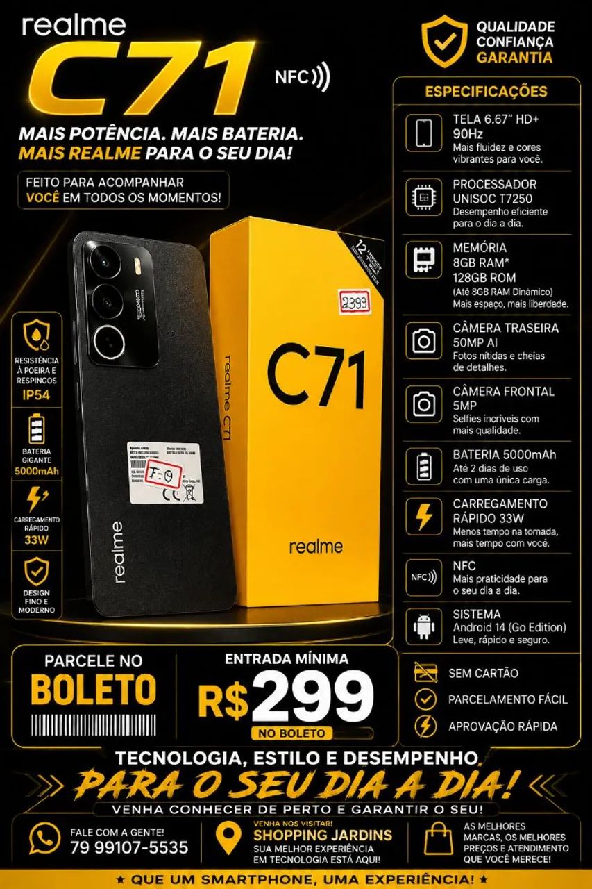 COMPRE JA SEU CELULAR LACRADO NO NOSSO BOLETO ENTRADA MINIMA DE 299$!!
