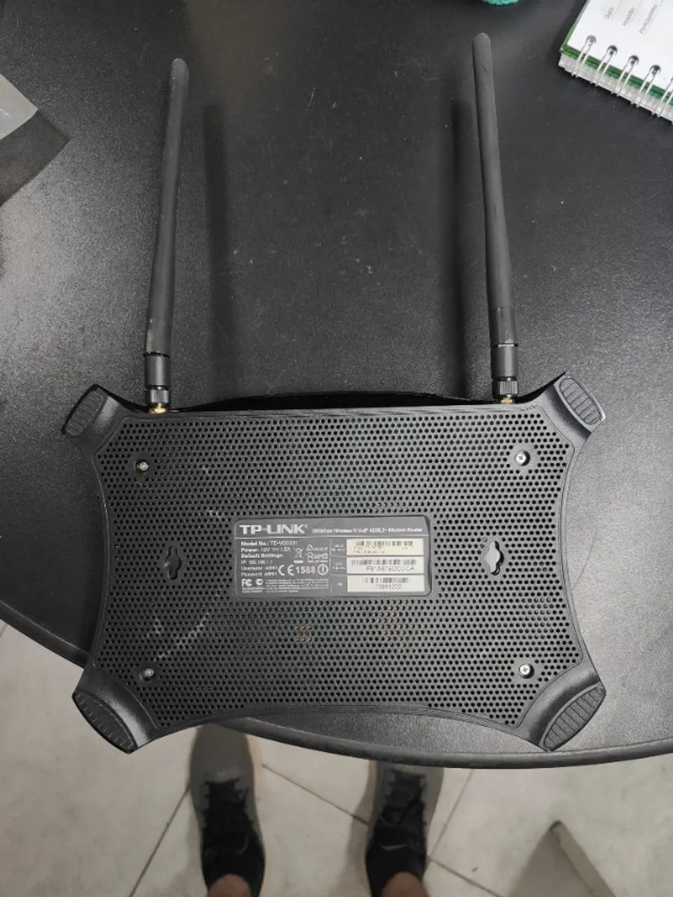 Roteador Tp-link Td-vg3631 300mbps Adsl2+ Voip - Foto 4