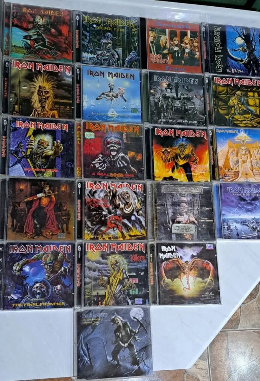 LOTE - COLEÇÃO CDs IRON MAIDEN - Foto 5