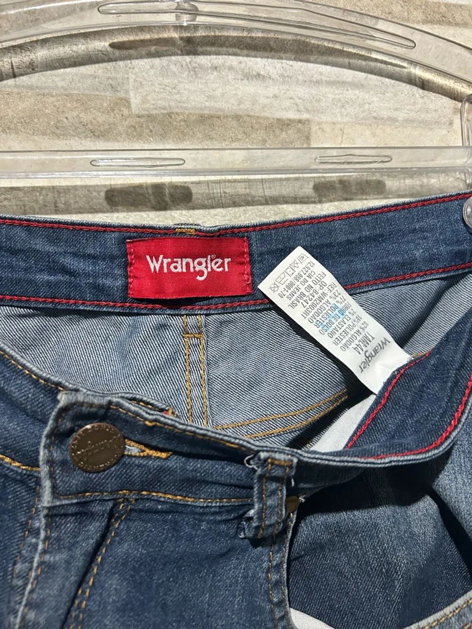 Calça jeans azul Wrangler 44 - Foto 5