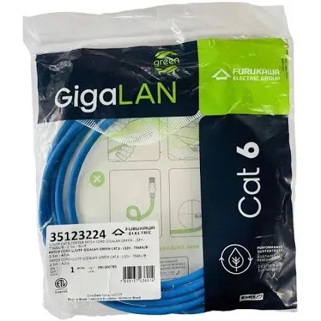 Patch Cord Gigalan Furukawa Azul 