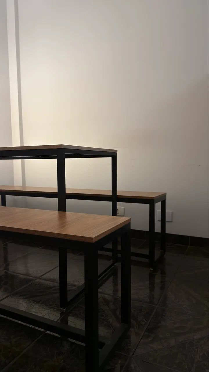 Mesa com bancos  - Foto 3