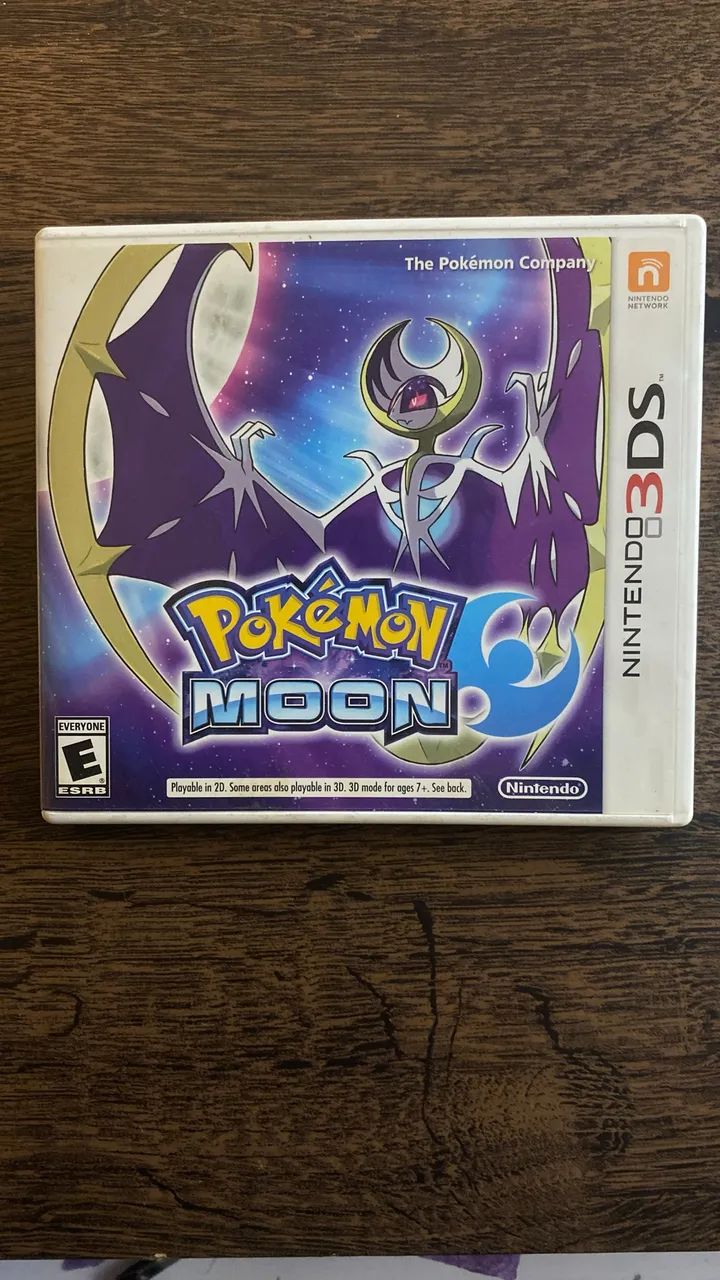 Pokémon Moon + Caixa 