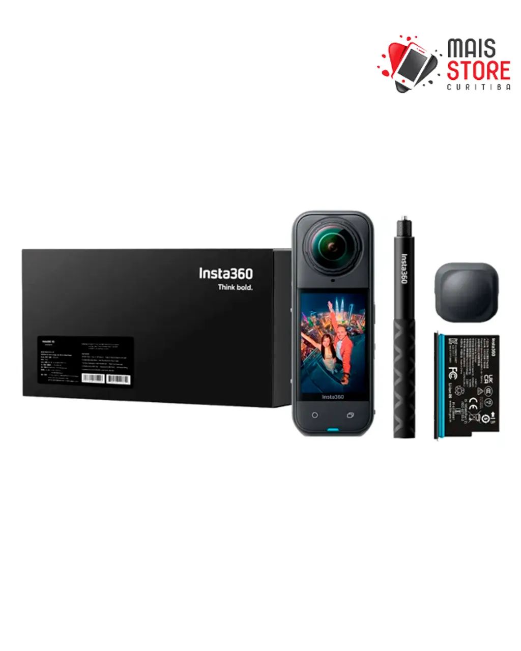 Câmera de Ação Insta360 X5 Starter Bundle - Lacrado na caixa - Foto 2