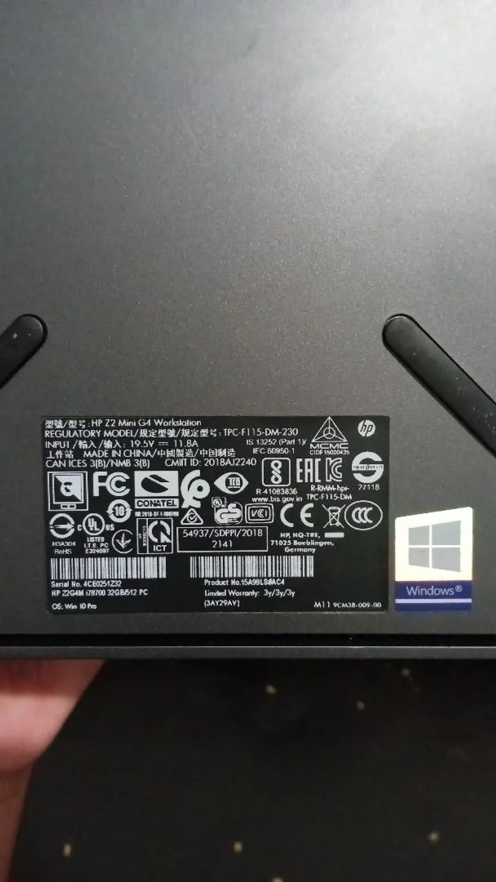 Workstation Mini HP Z2 Mini G4 - Foto 2