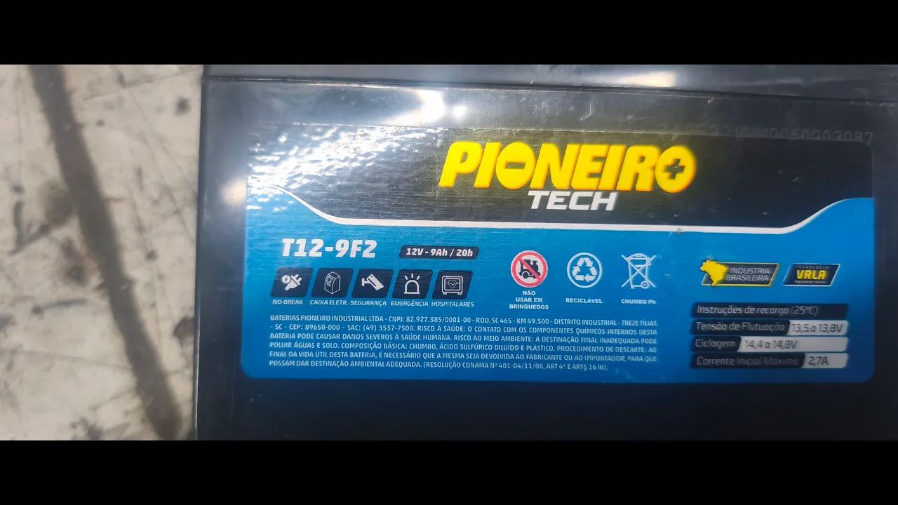 Bateria  12 v nobreck  - Foto 5