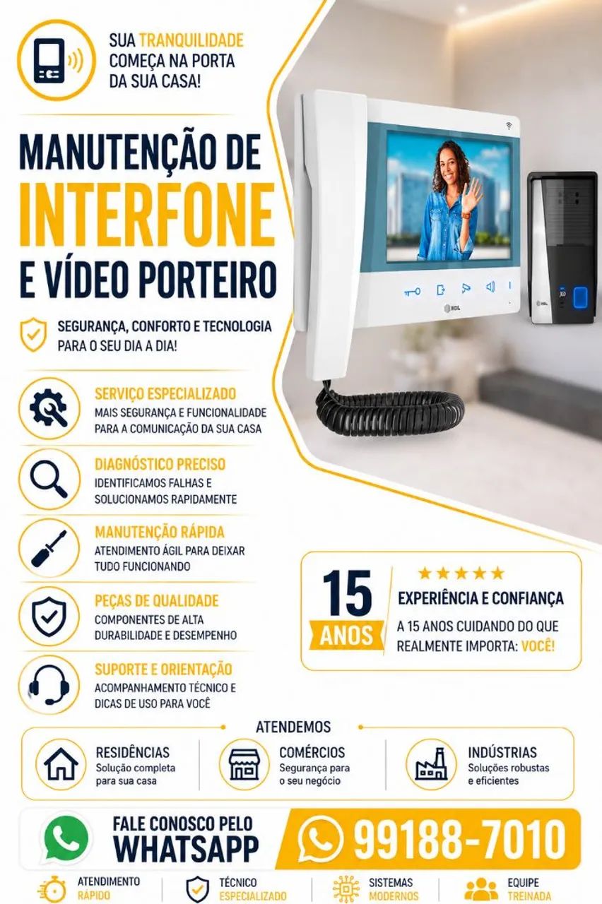Interfone - Mais comodidade para sua entrada
