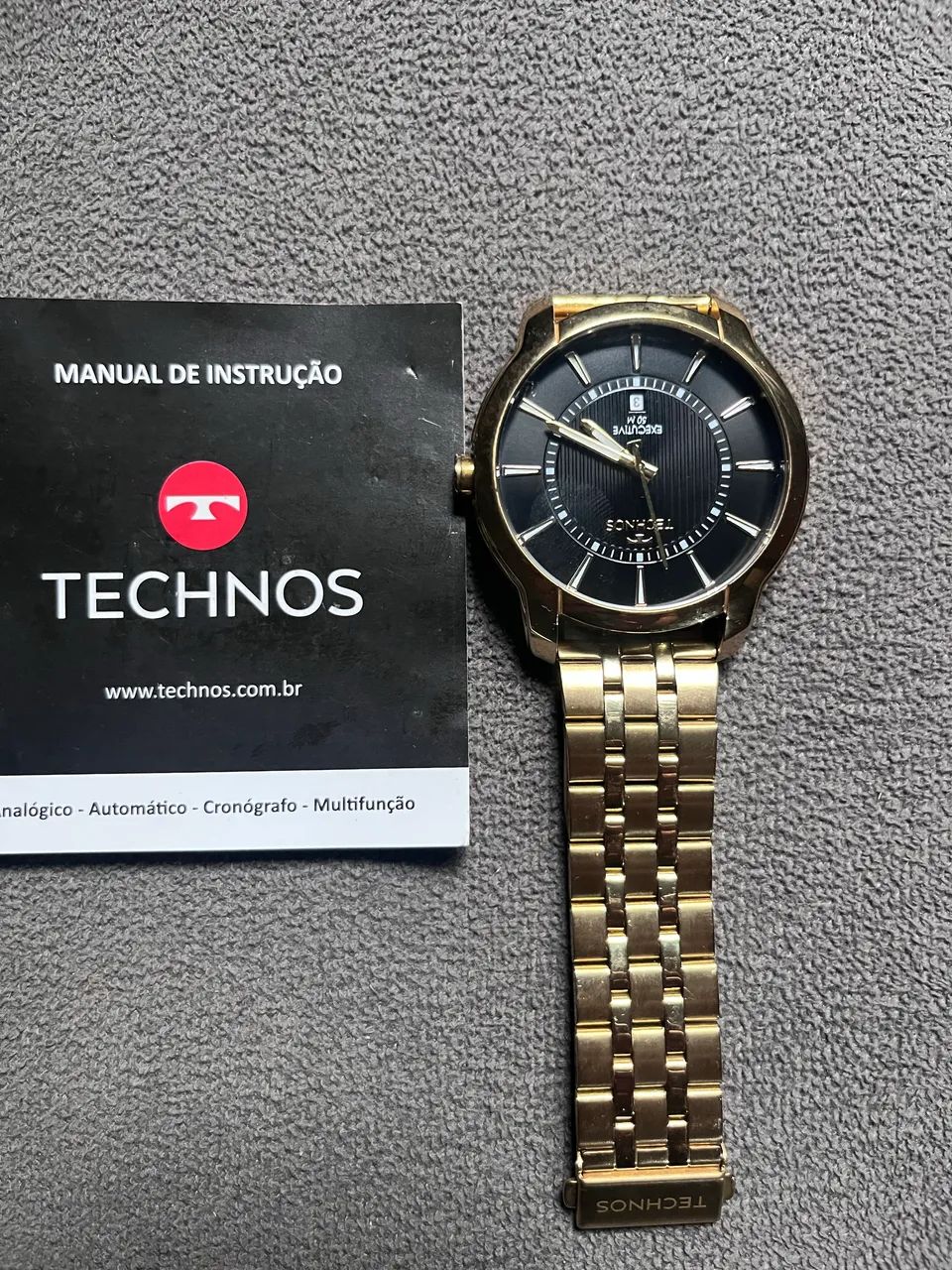 Relógio Technos Classic-executive 2117ldj/1p - Foto 5