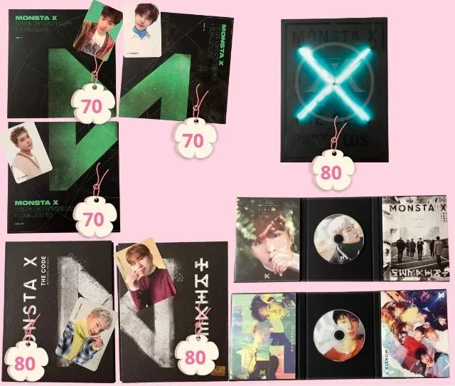 Coleção do grupo de K-Pop MONSTA X - Foto 3