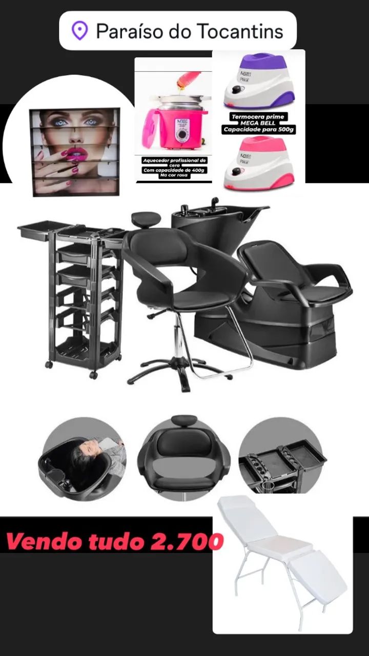 Kit salão de beleza  - Foto 2