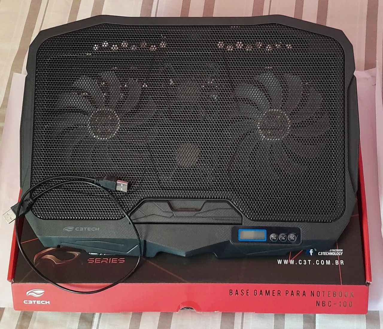Base cooler para nootebok gamer