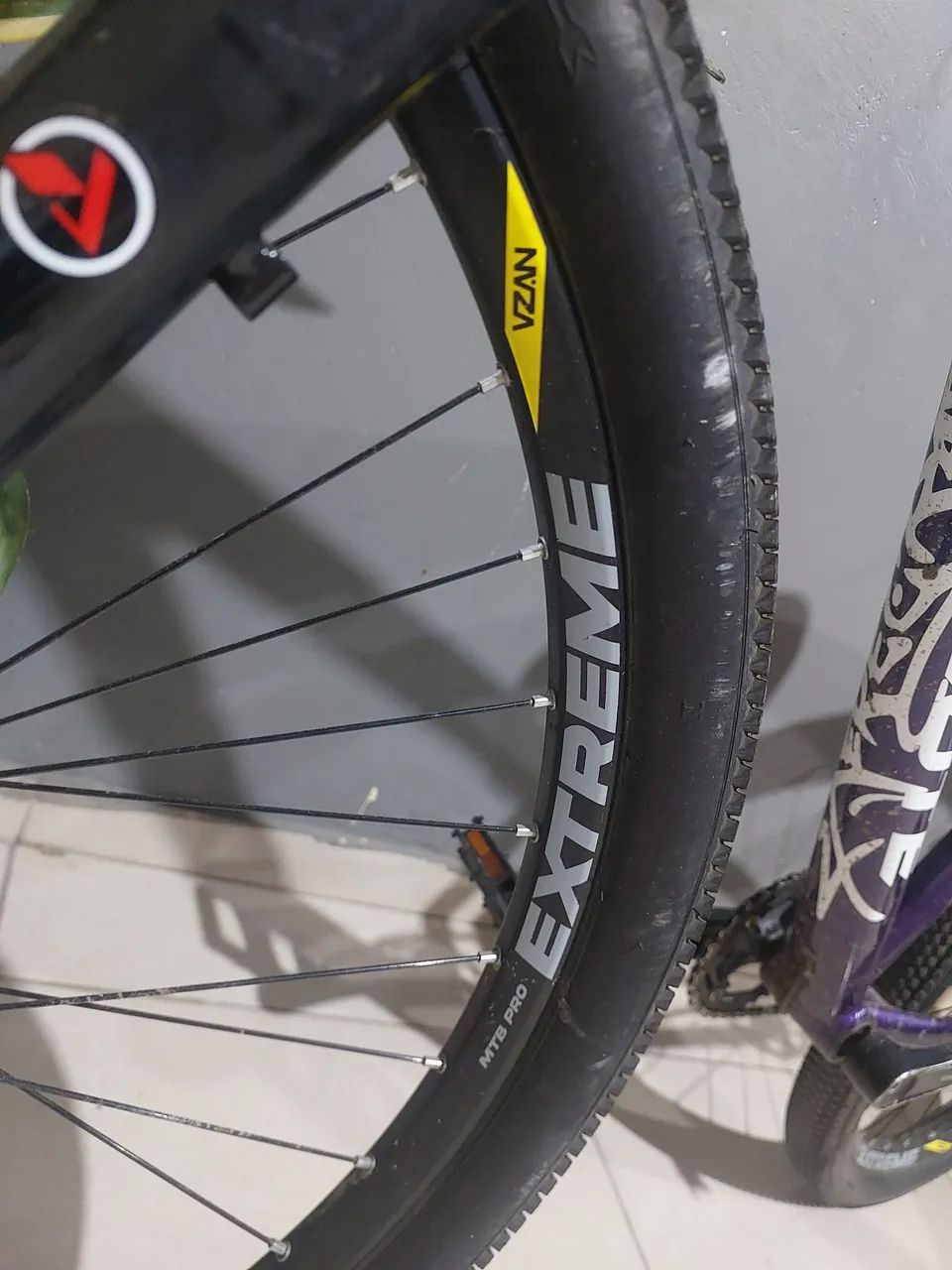 Bike absolute roxa Nero 5 seminova  - Foto 5