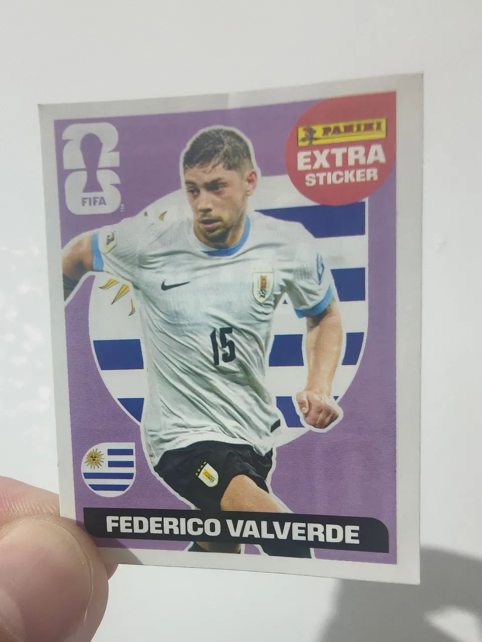 Federico Valverde - Extra Sticker Bordô - Foto 2