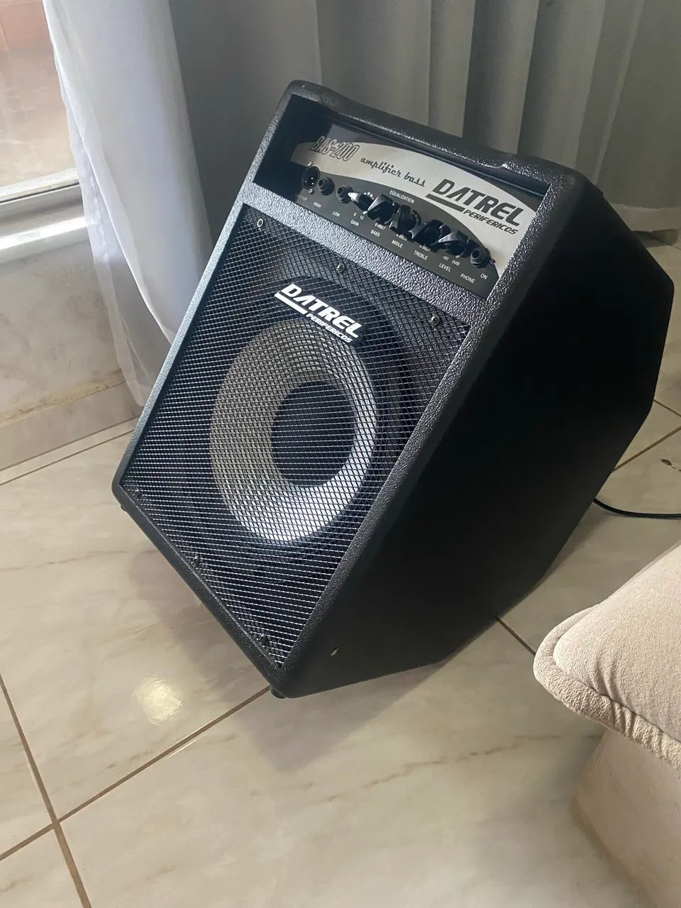 Caixa Datrel Contrabaixo 200Watts - Foto 2