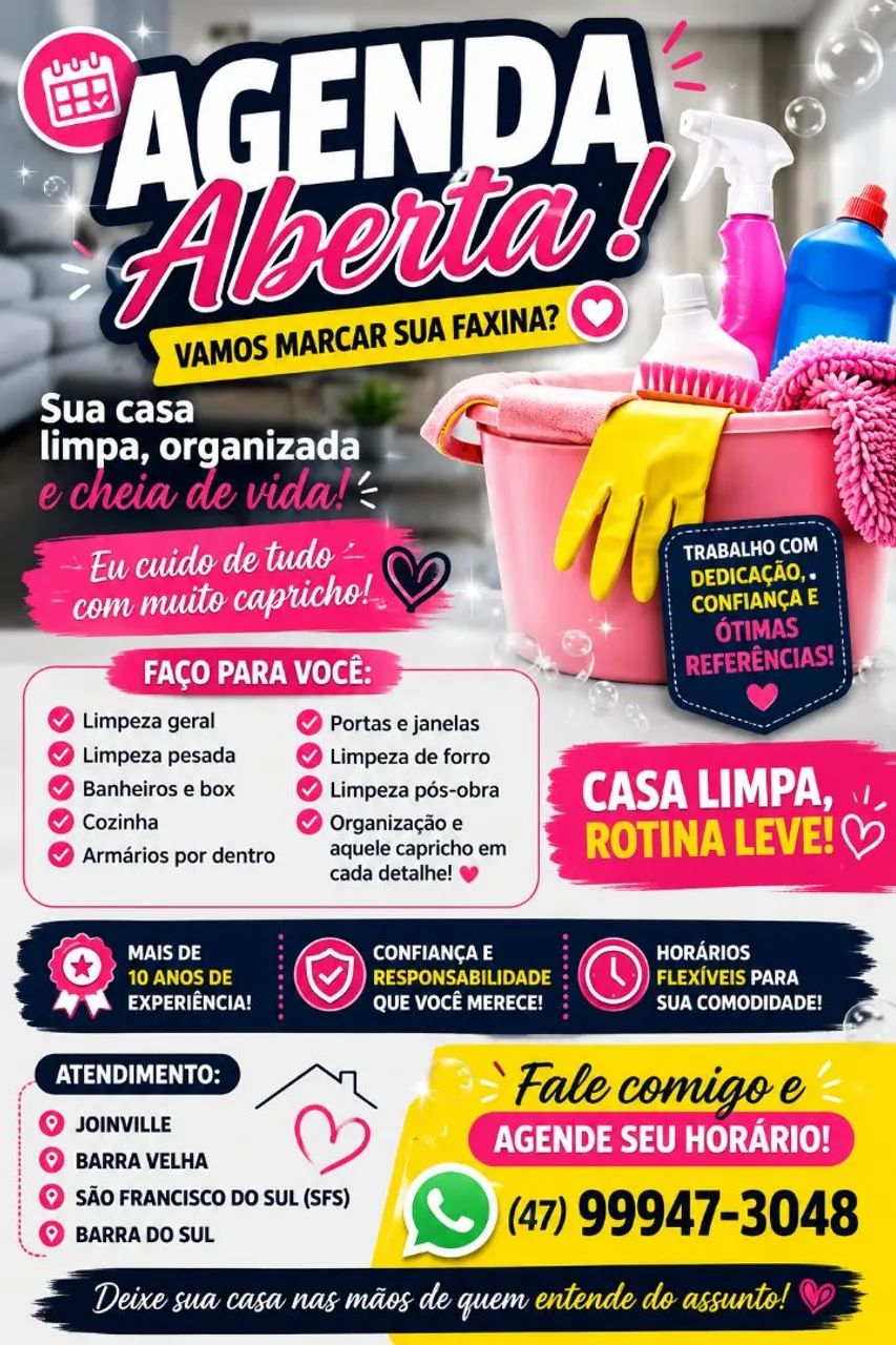 ? FAXINA MARCADA, CASA RENOVADA! ?