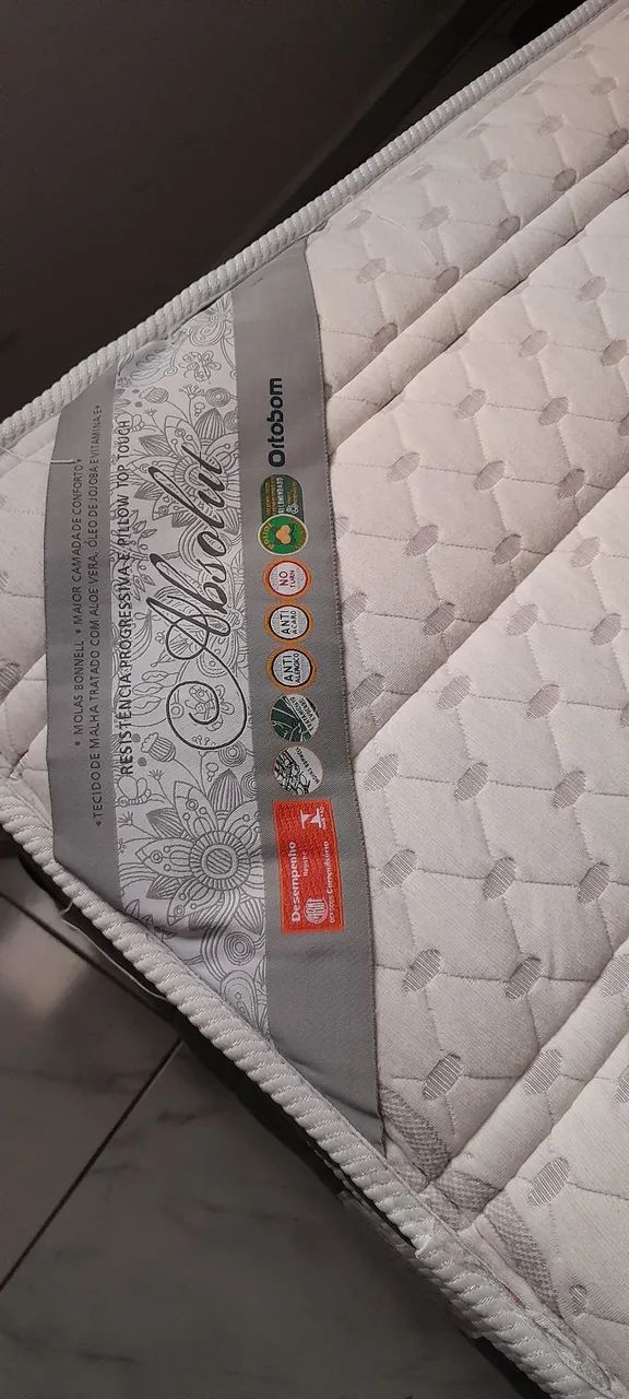 Colchão de solteiro e cama auxiliar. - Foto 3