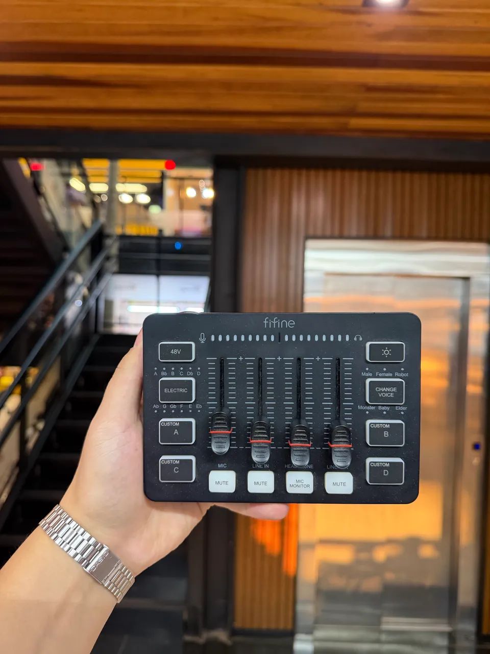Mixer fifine sc3 ampligame