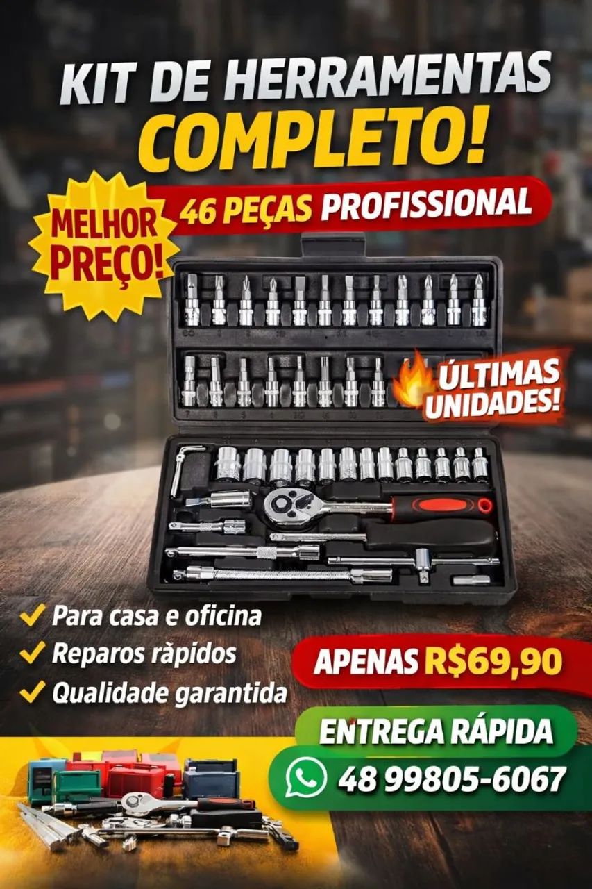 ?PROFESSIONAL 46-PIECE TOOL KIT?
