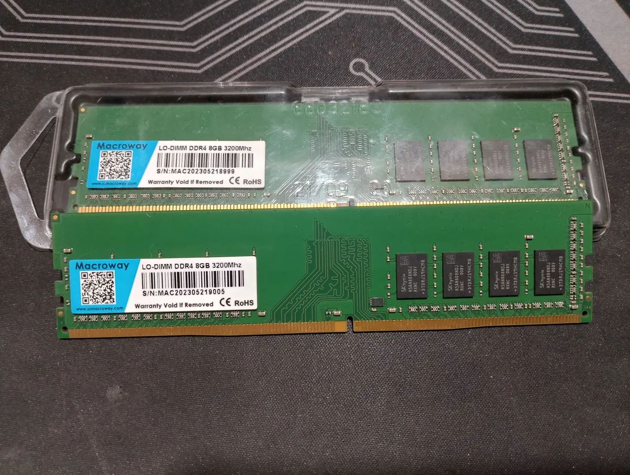 Par de memória RAM DDR4 16GB(2x8) 3200 - Memória RAM - Villa